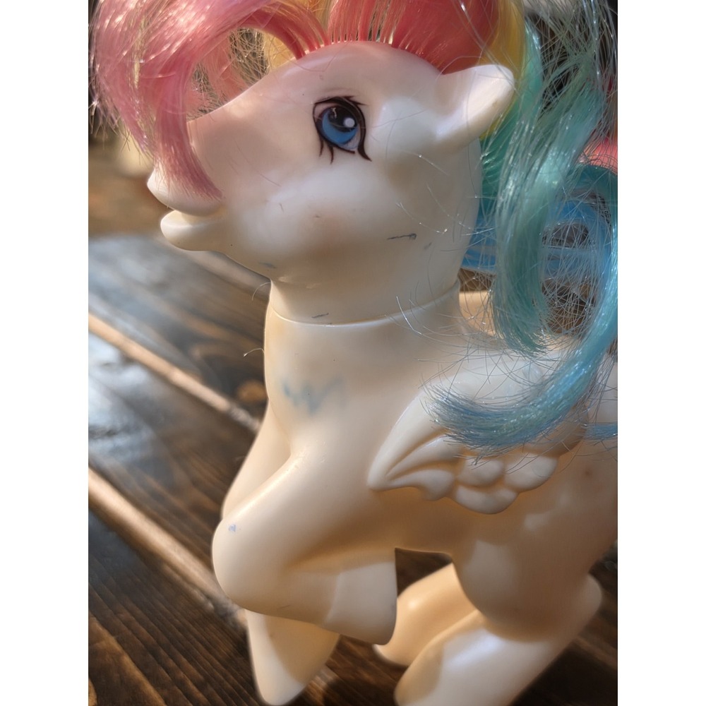 Hasbro My Little Pony Starshine Rainbow Hair G1 Pegasus Vintage 1983 Hong Kong